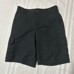 Men's Black Cargo Shorts